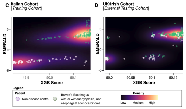 Liquid biopsy to diagnose esophageal adenocarcinoma